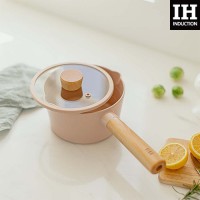 Neoflam - FIKA 16cm IH牛奶鍋連蓋 (粉色)