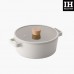 Neoflam - FIKA 22cm IH雙耳湯鍋連蓋 (白色)