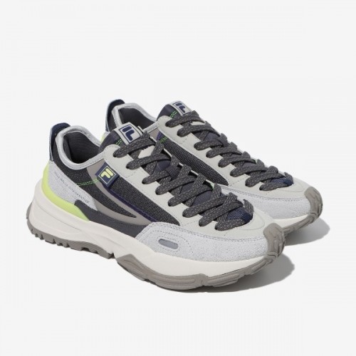 韓國 FILA Quasar (Black / Grey / Blue)