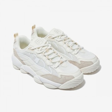 韓國 FILA Wavy Spaghetti (White / White / White)