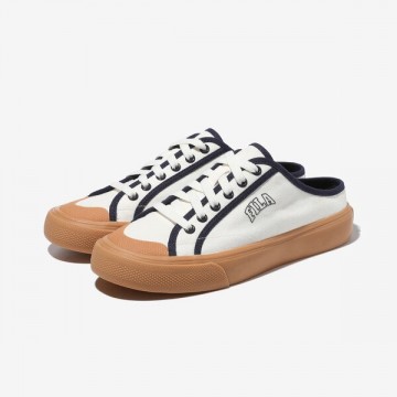 韓國 FILA Uni Classic Kicks B v2 Mule Lace (Beige / Beige / Beige)
