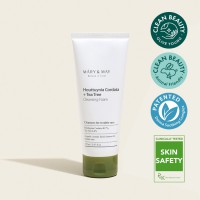 Mary & May Houttuynia Cordata + Tea Tree Cleansing Foam 魚腥草茶樹毛孔清潔潔面乳150ml