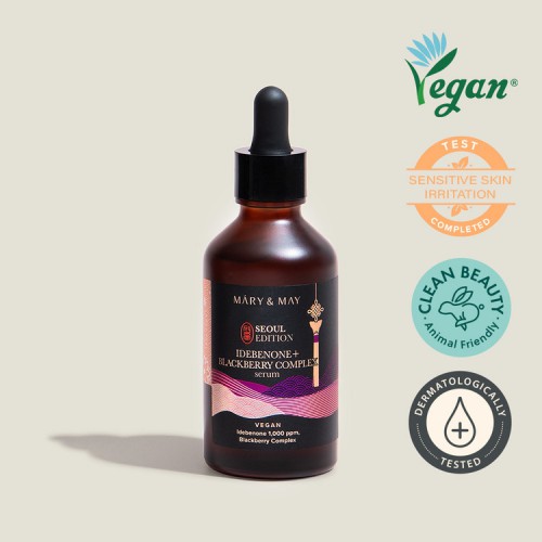 Mary & May Idebenone+Blackberry Complex Serum 艾地苯+黑莓複合抗氧化精華80ml