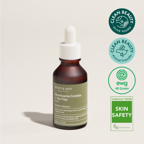 Mary & May Houttuynia Cordata + Tea Tree Serum 魚腥草茶樹抗敏祛痘精華30ml