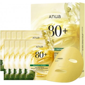 ANUA Heartleaf 80 Moisture Soothing Ampoule Mask 80%魚腥草保濕舒緩安瓶面膜27ml*10片