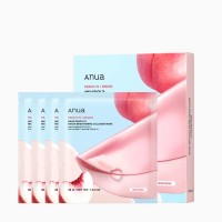 ANUA Peach 70 Niacin Brightening Collagen Mask 水蜜桃70%煙酰胺亮白膠原蛋白面膜4片/盒