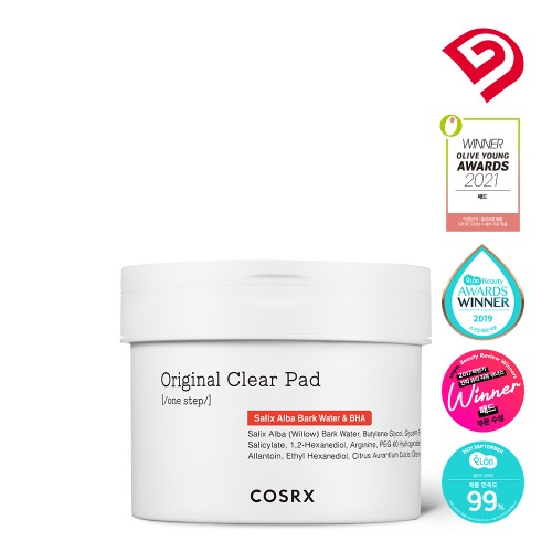 COSRX One Step Original Clear Pad 一步清痘淨膚棉片70 Pads