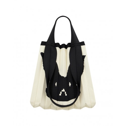 PLEATSMAMA Rabbit Edition Two-Way Shopper Bag Big Rabbit