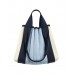 PLEATSMAMA Two-Way Shopper Bag Blue