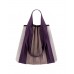 PLEATSMAMA Two-Way Shopper Bag Purple
