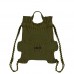 PLEATSMAMA Mini Bow Backpack Khaki