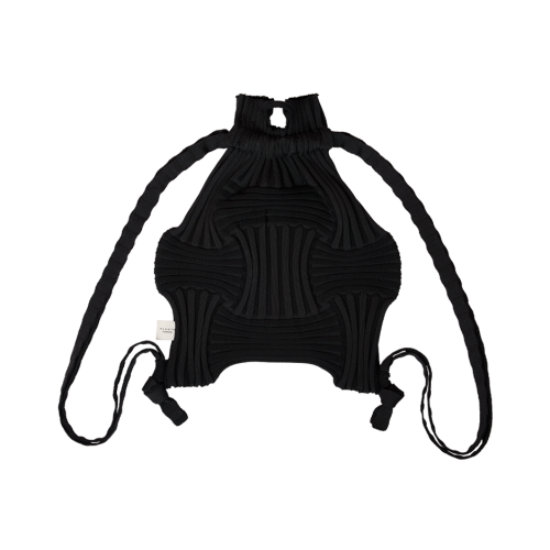 PLEATSMAMA New Bow Backpack Black