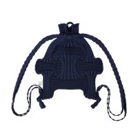 PLEATSMAMA New Bow Backpack Navy