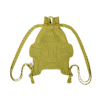 PLEATSMAMA New Bow Backpack Olive