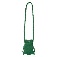 PLEATSMAMA Mini Cross Bow Bag Green