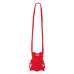 PLEATSMAMA Mini Cross Bow Bag Red