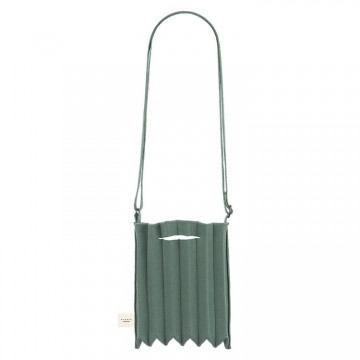 PLEATSMAMA Mini Studio Bag Teal Green