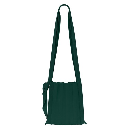 PLEATSMAMA New Cross Bag Deep Green