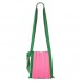 PLEATSMAMA New Cross Bag Pink Green