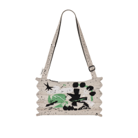 PLEATSMAMA New Sacoche Bag Bultina Market Edition Grey