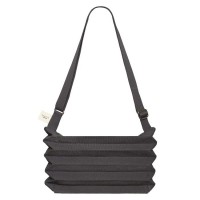 PLEATSMAMA New Sacoche Bag Charcoal