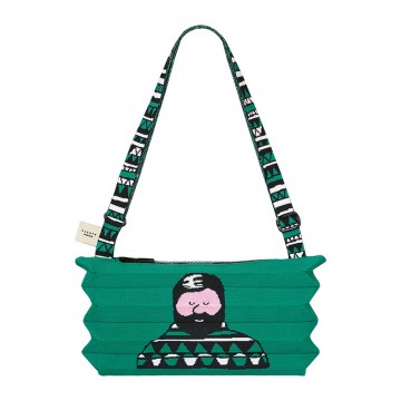 PLEATSMAMA Sacoche Bag Superfiction Edition Turkey Green