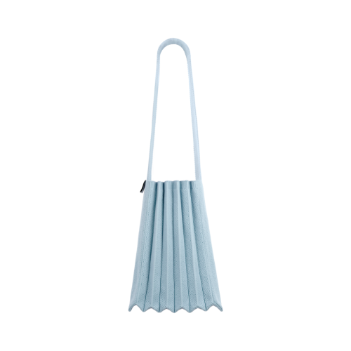 PLEATSMAMA Light Shoulder Bag Light Blue