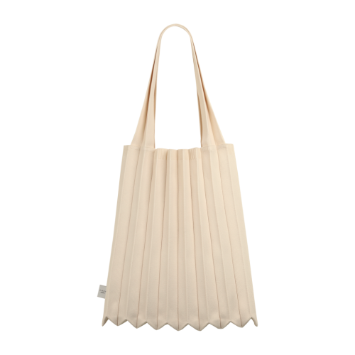 PLEATSMAMA New Shoulder Bag Ivory