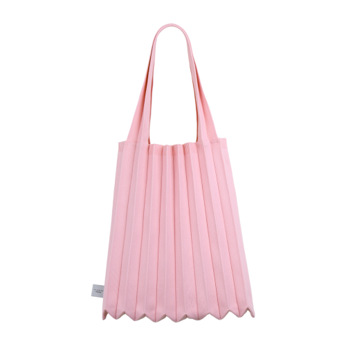 PLEATSMAMA New Shoulder Bag Light Pink