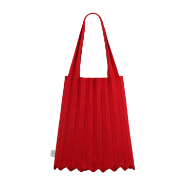 PLEATSMAMA New Shoulder Bag Red