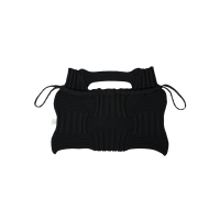 PLEATSMAMA Big Bow Bag Black