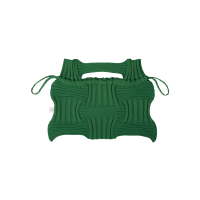 PLEATSMAMA Big Bow Bag Green