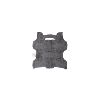 PLEATSMAMA New Bow Bag Glitter Stone Brown