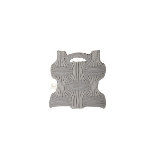 PLEATSMAMA New Bow Bag Grey