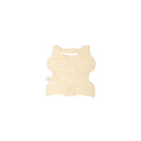 PLEATSMAMA New Bow Bag Ivory