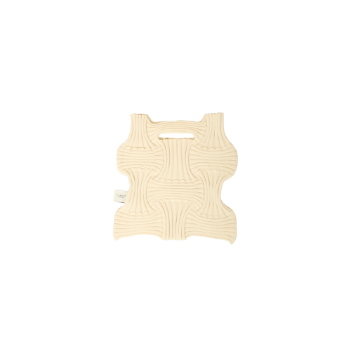 PLEATSMAMA New Bow Bag Ivory