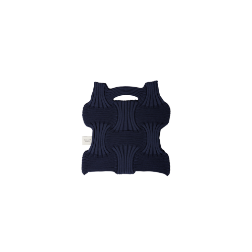 PLEATSMAMA New Bow Bag Navy