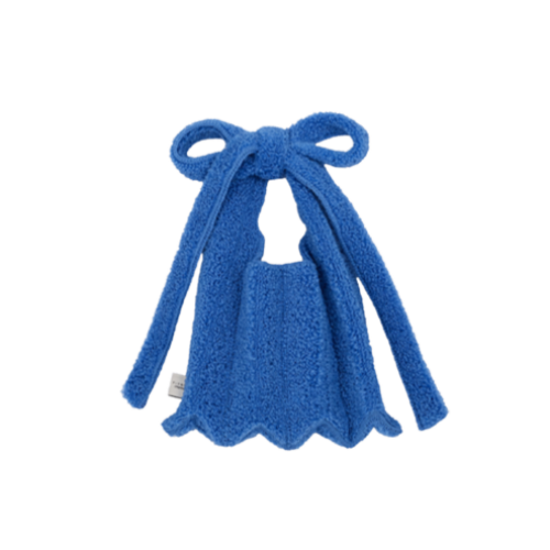 PLEATSMAMA Poodle Micro Bag Blue