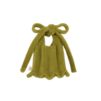 PLEATSMAMA Poodle Micro Bag Olive