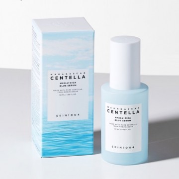 (清貨) SKIN1004 Hyalu-Cica Blue Serum積雪草玻尿酸/透明質酸藍色精華液50ml | 產品有效期：2027年2月