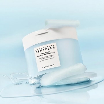 SKIN1004 Hyalu-Cica Jelly-Fit Ampoule Pad積雪草玻尿酸/透明質酸果凍精華棉片60片