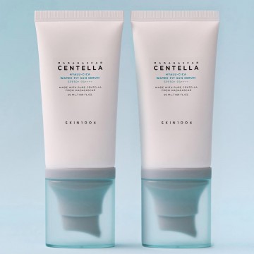 SKIN1004 Hyalu-Cica Water-Fit Sun Serum積雪草玻尿酸/透明質酸水凝防曬乳SPF50+ PA++++ 50ml+50ml