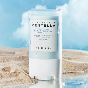 SKIN1004 Hyalu-Cica Silky-Fit Sun Stick積雪草玻尿酸/透明質酸絲滑防曬棒SPF50+ PA++++ 20g 